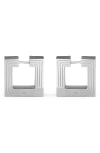 Ivi Los Angeles Medium Aurelia Hoop Earrings In Silver