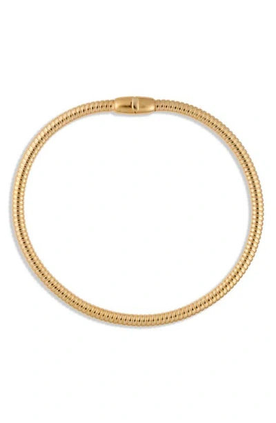 Ivi Los Angeles Slim Gaia Necklace In Yellow Gold
