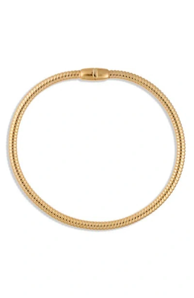 Ivi Los Angeles Slim Gaia Necklace In Gold