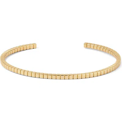 Ivi Los Angeles Slim Signore Cuff Bracelet In Yellow Gold