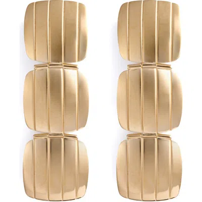 Ivi Los Angeles Slot Clip-on Drop Earrings