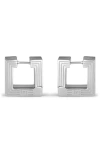 Ivi Los Angeles Small Aurelia Hoop Earrings In Silver