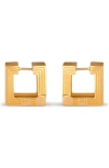 Ivi Los Angeles Small Aurelia Hoop Earrings In Yellow Gold