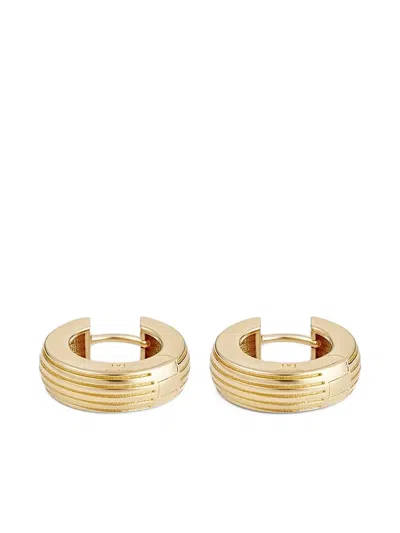 Ivi Mini Aurelia Round Hoops In Gold