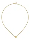 Ivi Octagon Mini-charm Necklace In Gold