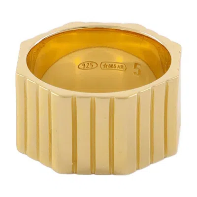 Ivi Octagonal Ring Core -plated