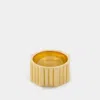Ivi Octagonal Ring Core -plated In Gold