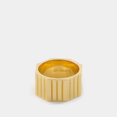 Ivi Octagonal Ring Core -plated In Gold