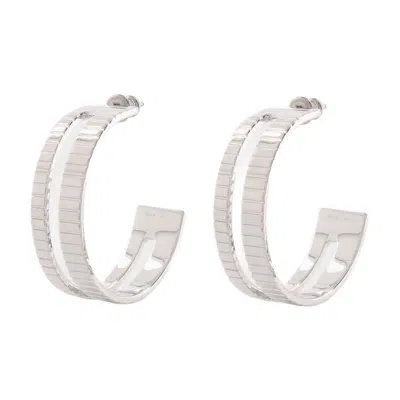 Ivi Slot -plated Hoops