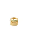 Ivi Slot Ring - Green - Or In Gold