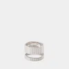 Ivi Slot Ring Core In Silver Tone Rhodium In Gold
