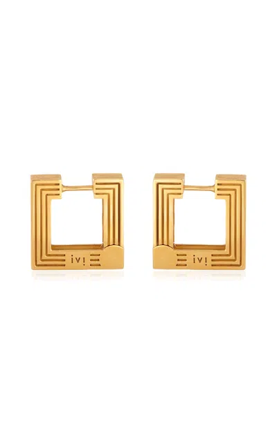 Ivi Small Aurelia Gold-plated Hoop Earrings