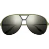 Ivi Vision Division - Grey Lens In Matte Olive/green