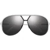 Ivi Vision Division - Grey Lens In Matte White-black