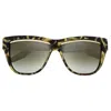 Ivi Vision Dusky - Brushed Gold / Bronze Gradient Lens In Polished Tigers Eye