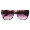 Ivi Vision Dusky - Rose Gold / Rose Gradient Lens In Matte Mauve Tortoise