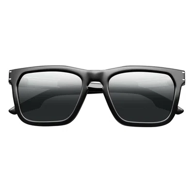 Ivi Vision Gravitas - Grey Ar Polarized Lens In Polished Black - Brushed Aluminum