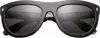 Ivi Vision Jagger - Grey Lens In Polished Black - Marble Stone In Grey