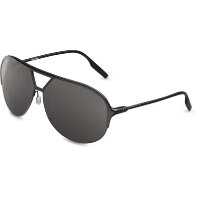Ivi Vision Men's Division Sunglasses In Matte Black/ Grey Lens