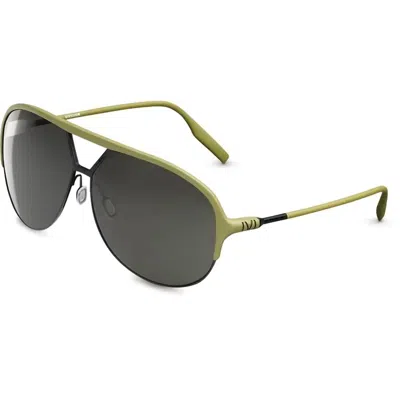 Ivi Vision Men's Division Sunglasses In Olive/ Grey Lens In Multi