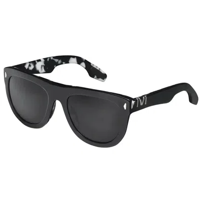 Ivi Vision Men's Jagger Sunglasses In Marble Stone/ Grey Lens In Multi