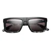 Ivi Vision Men's Sepulveda Sunglasses In Polished Dazzle - Brushed Black / Grey Lens In Multi