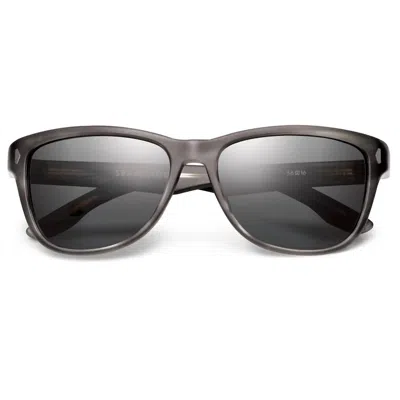 Ivi Vision Men's Standard Sunglasses In Matte Grey Tortoise / Grey Lens