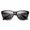 Ivi Vision Men's Standard Sunglasses In Polished Dazzle / Grey Lens In Black