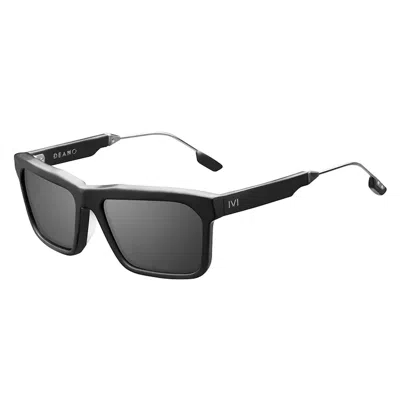 Ivi Vision Unisex Deano Sunglasses In Matte Black/ Grey Ar Lens