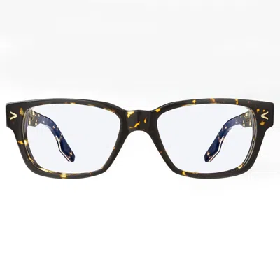 Ivi Vision Women's Director Glasses In Polished Ambercomb Tortoise In Brown
