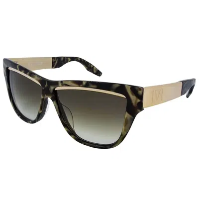 Ivi Vision Women's Dusky Sunglasses In Tigers Eye/ Brown Gradient Lens In Multi