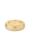 Ivi Wide Round Ring In Gold