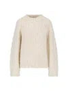 Ivir Alpaca-blend Sweater - Off-white In White