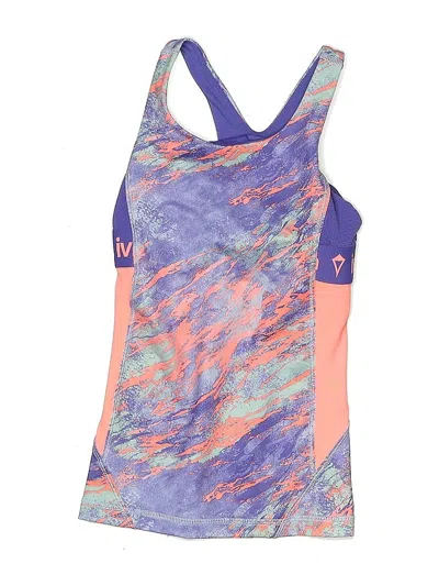 Pre-owned Ivivva Kids' Active Tank Top In Purple