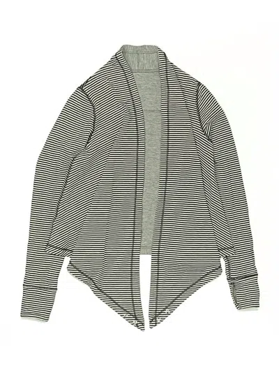Pre-owned Ivivva Kids' Cardigan Sweater In Gray