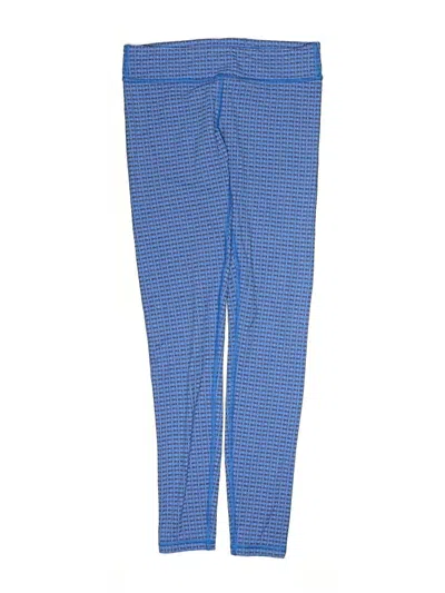 Pre-owned Ivivva Kids' Leggings In Blue