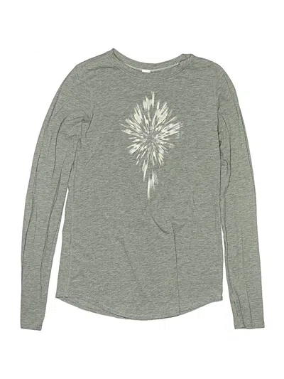 Pre-owned Ivivva Kids' Long Sleeve T-shirt In Gray