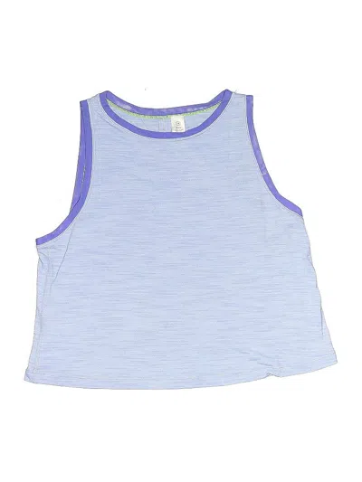 Pre-owned Ivivva Kids' Sleeveless T-shirt In Blue