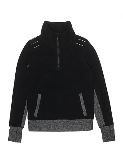 Pre-owned Ivivva Kids' Track Jacket In Black