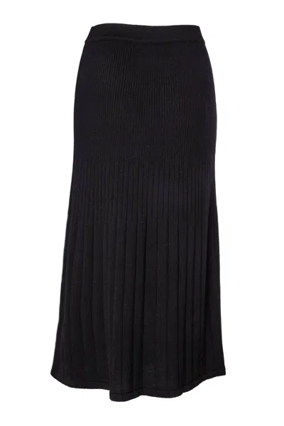 Ivko Women's Solid Skirt In Black