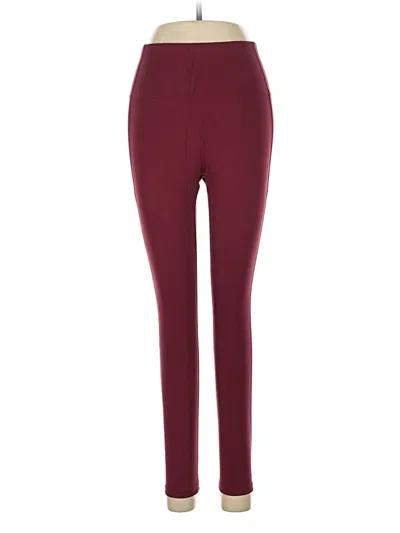Pre-owned Ivl Collective Active Pants In Burgundy