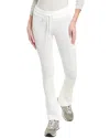 Ivl Collective Boucle Flared Drawstring Pant In White