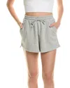 Ivl Collective Drawstring Sweatshort In Grey