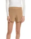 Ivl Collective High-rise Sweater Short In Brown