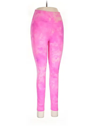 Pre-owned Ivl Collective Leggings In Pink