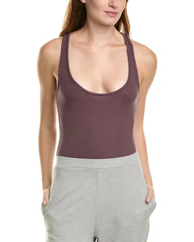 Ivl Collective Racerback Bodysuit In Grey