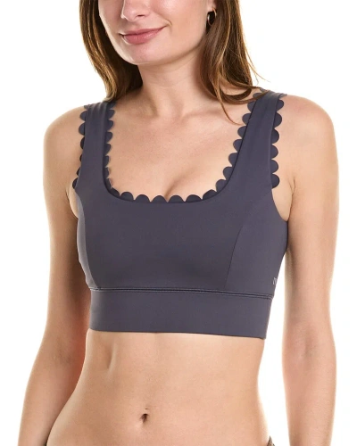 Ivl Collective Scallop Bra In Grey