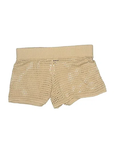 Pre-owned Ivl Collective Shorts In Gold