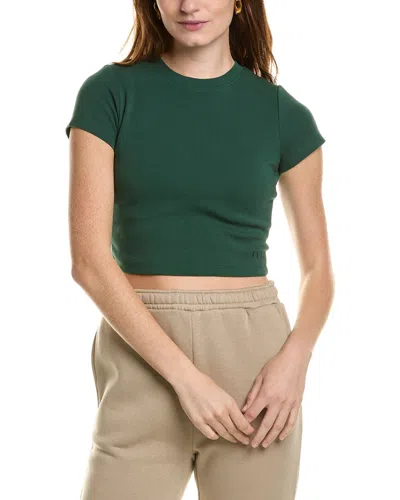 Ivl Collective Slim Fit Crop T-shirt In Green
