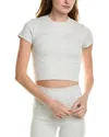 Ivl Collective Slim Fit Crop T-shirt In Grey